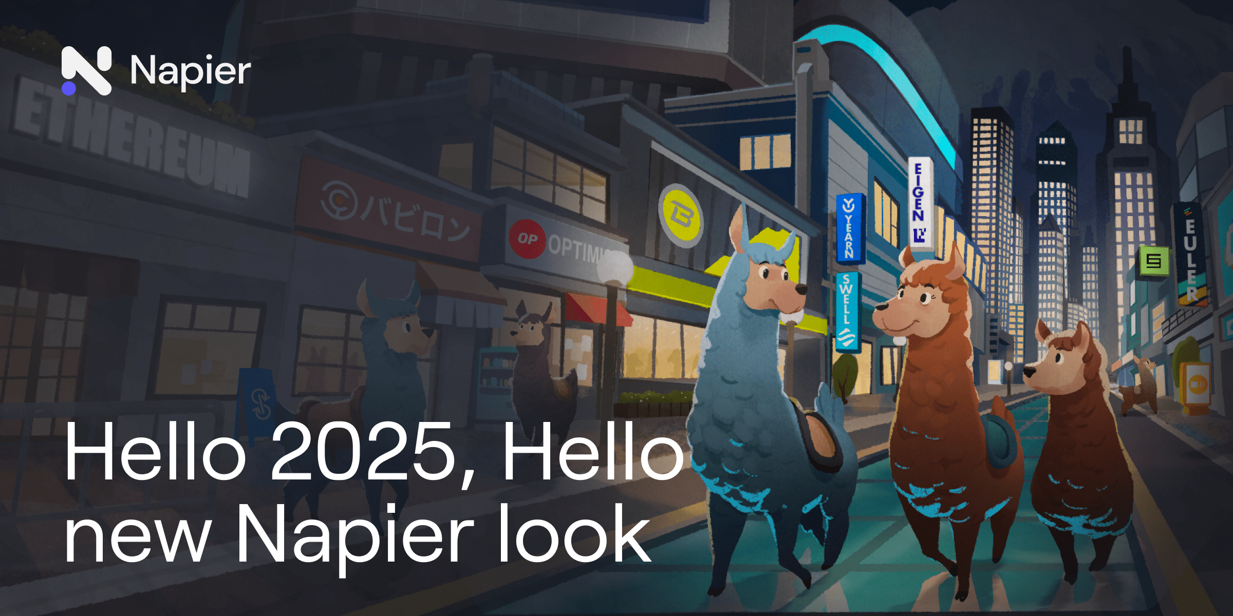 Hello 2025, Hello new Napier look